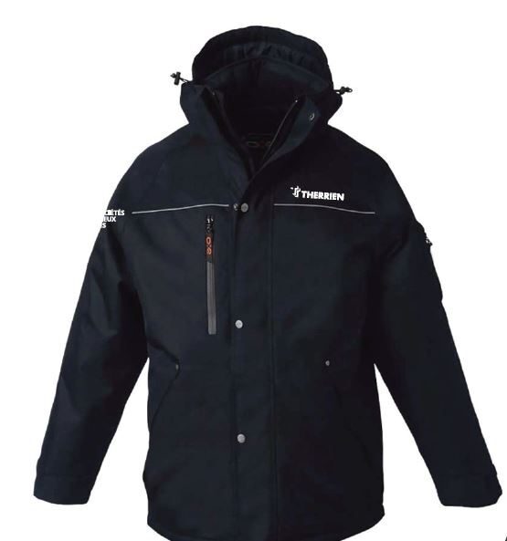 Therrien - Parka Isolée Robuste avec Capuchon Amovible